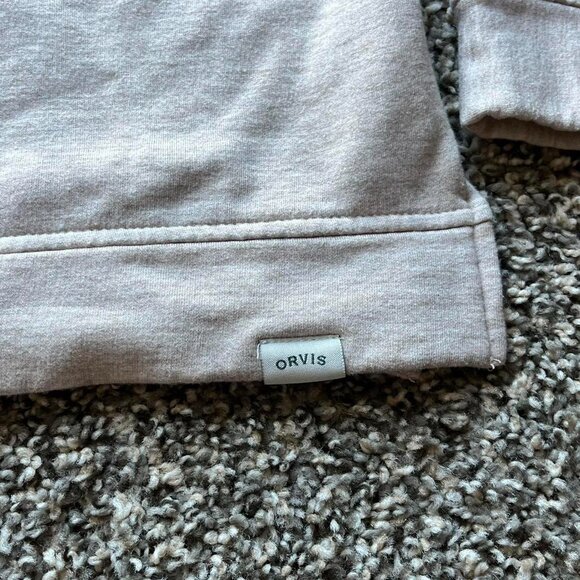 Soft And Cozy Orvis Cream V-neck Sweater Pullover, women’s medium - Picture 3 of 8